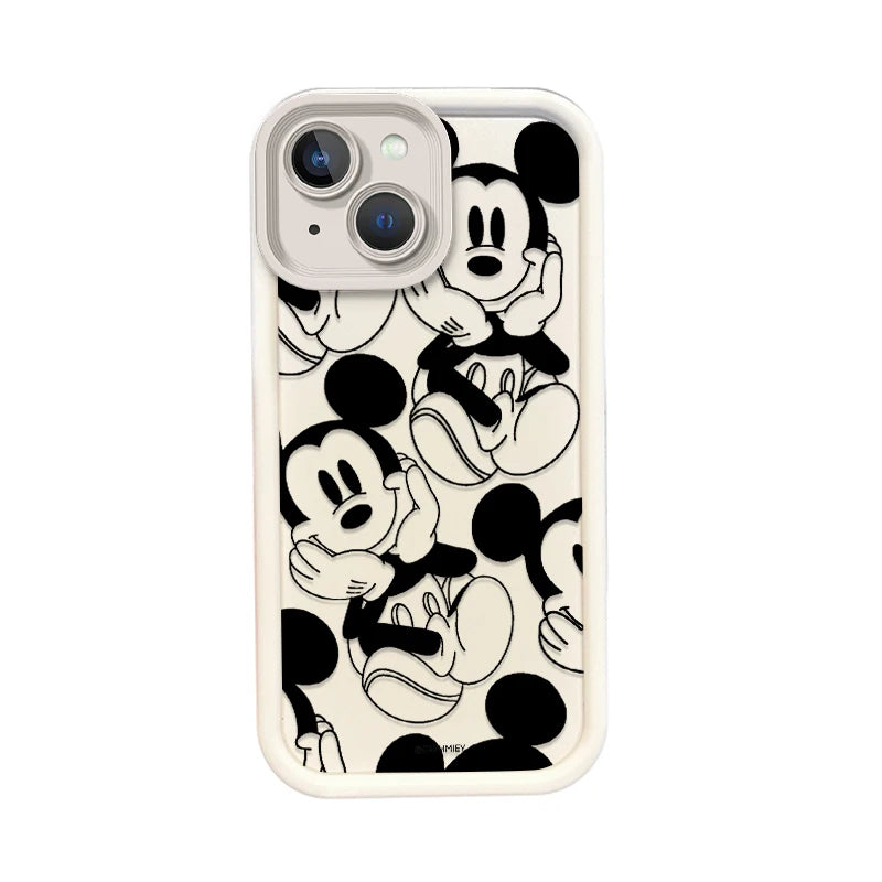 Cartoon Phone Case for iPhone 15 14 13 12 11 Pro Max XS X XR 8 7 6S 6 Plus SE 2020 Silicone Shockproof Cover Funda