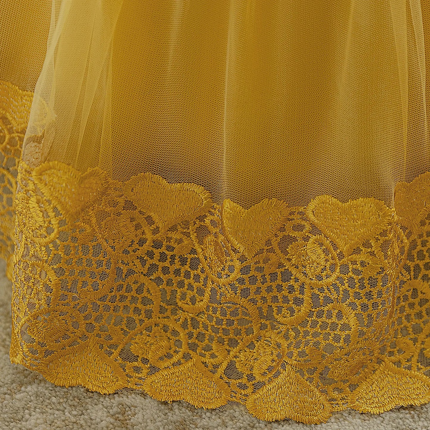 Toddler Flower Baby Wedding Princess Girls Dress Elegant Tulle Bridesmaids 1st Birthday Party Dresses Baby Bow Baptism Costumes - ST Superstore