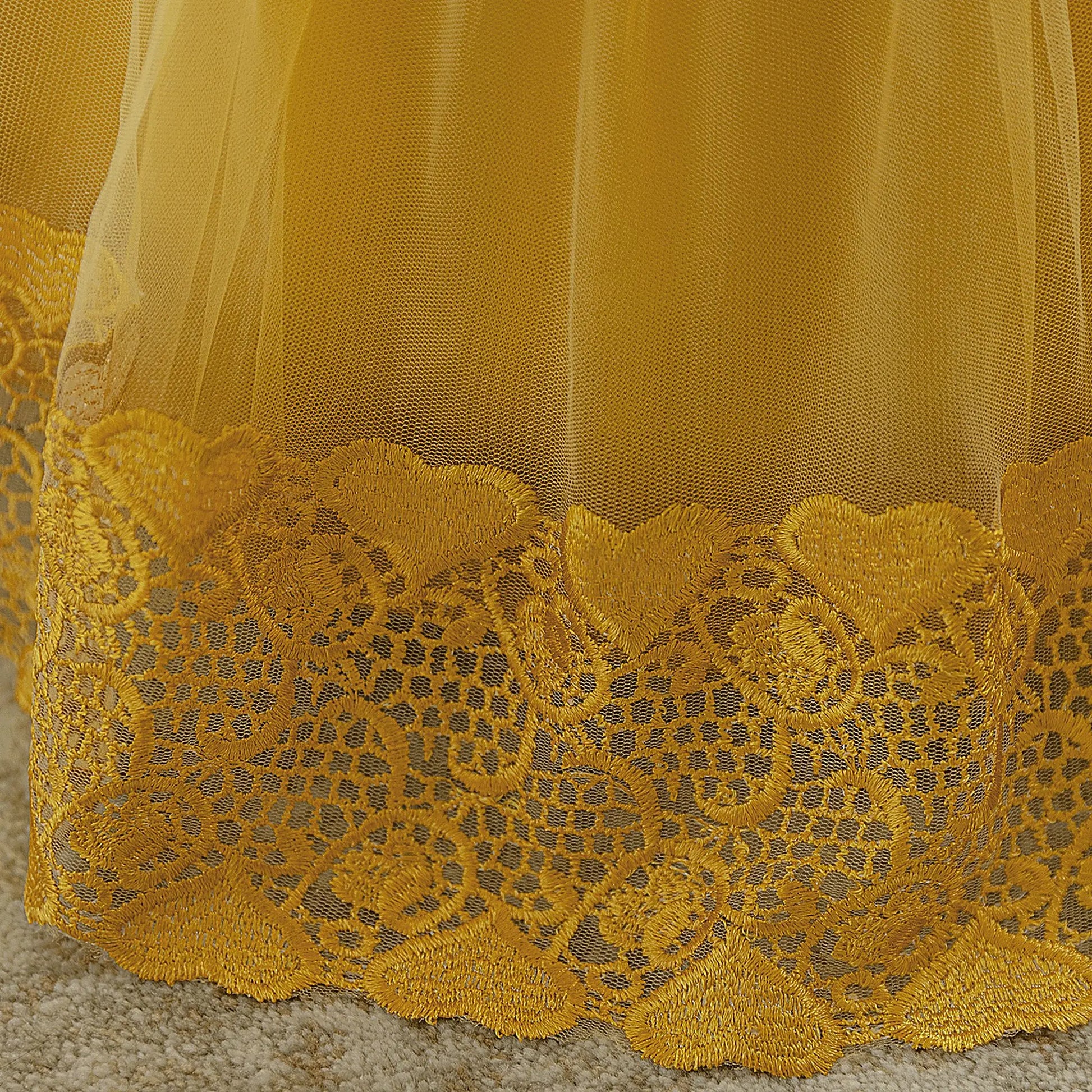 Toddler Flower Baby Wedding Princess Girls Dress Elegant Tulle Bridesmaids 1st Birthday Party Dresses Baby Bow Baptism Costumes - ST Superstore