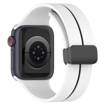 Magnetic Strap For Apple watch ultra 2 band 49mm Silicone Bracelet iWatch Series 9 7 8 6 5 4 3 se 44mm 45mm 40mm 41mm 42mm 38mm