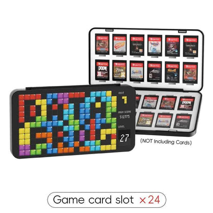 DATA FROG 24 in 1 Game Card Case Protective Holder Hard Shell Game Card Storage Box For Switch/Lite/Oled Accessories