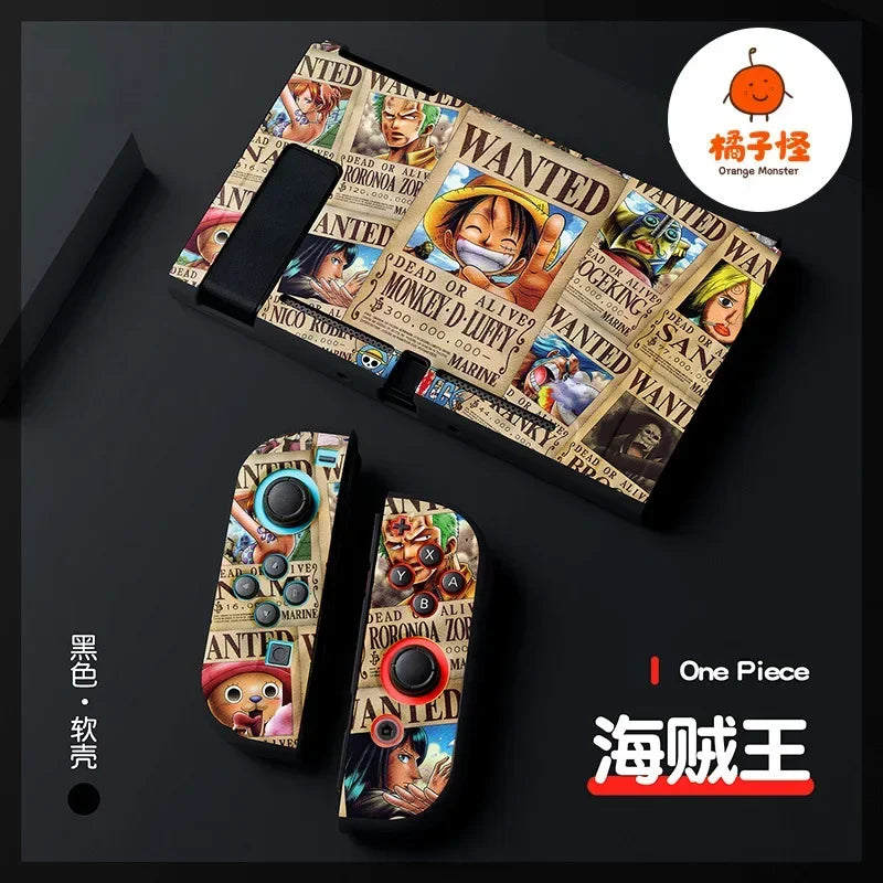 One Piece Luffy TPU Shockproof Case for Nintendo Switch/OLED