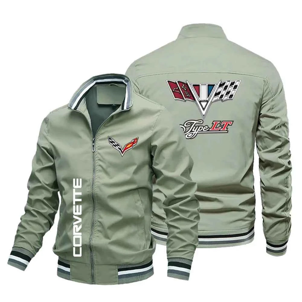 Men's brand logo printed baseball breathable pilot autumn hot selling outdoor sports jacket 2024 new model