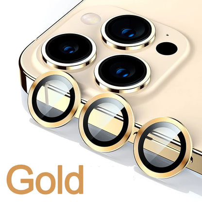 1 Set Metal Ring Glass Camera Lens Protector For IPhone 14 15 16 Pro Max 16 Plus 16Pro 15Pro 14Pro IPhone14 Cover Accessories