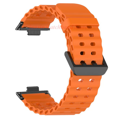 Sports Silicone Strap For Huawei Watch Fit 4 Pro Band Breathable Replacement Bracelet Correa For Huawei Fit3 Fit4 Accessories
