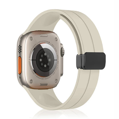 Magnetic Strap For Apple watch ultra 2 band 49mm Silicone Bracelet iWatch Series 9 7 8 6 5 4 3 se 44mm 45mm 40mm 41mm 42mm 38mm