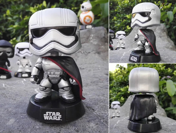 Limit Sale Star War Characters with bobble Head Bob Fett Darth Vader YODA 10cm Vinyl Action Figure Toys