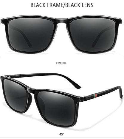 Luxury Square Vintage Polarized Cycling Sunglasses Men Women Fashion Travel Driving Fishing Sun Glasses Male Eyewear UV400