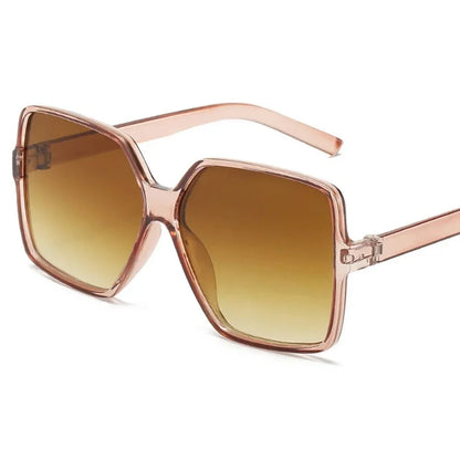 Oversized Square Fashion Gradient Color Sunglasses for Men and Women Driving Beach Party Travel Use - ST Superstore