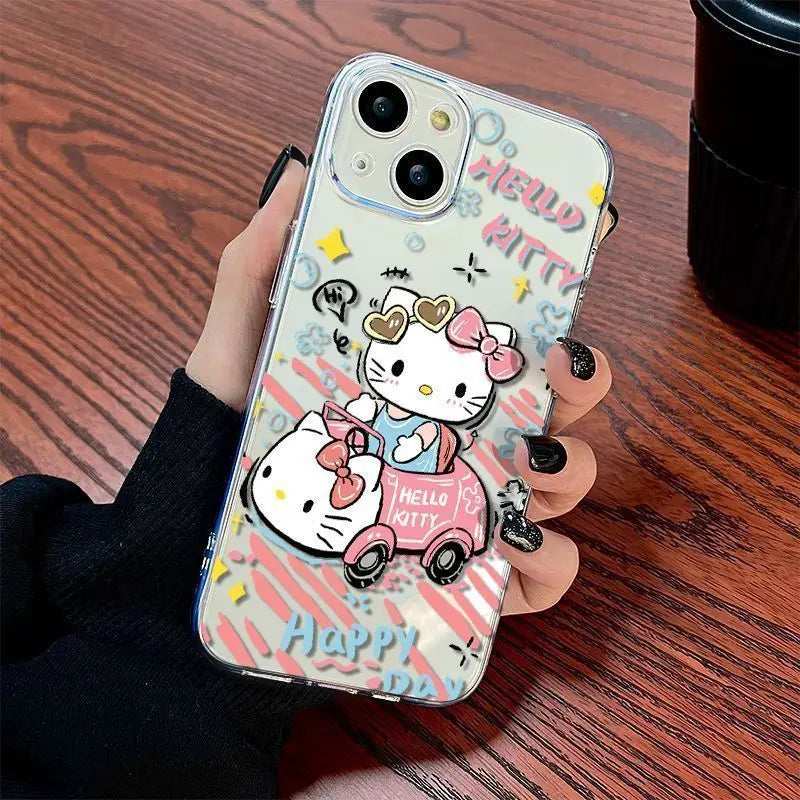 Cartoon Case for iPhone 16 15 14 Plus 13 Mini12 11 Pro X XS Max XR 8 7 6 6S 5 5S SE