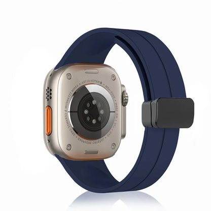 Magnetic Strap For Apple watch ultra 2 band 49mm Silicone Bracelet iWatch Series 9 7 8 6 5 4 3 se 44mm 45mm 40mm 41mm 42mm 38mm