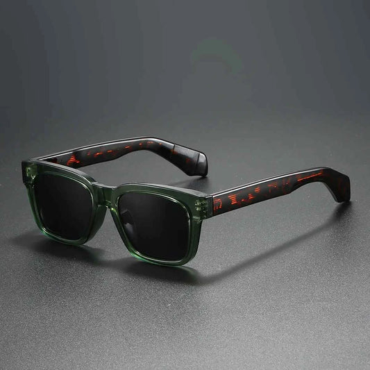 New Retro Thick Frame Square Sunglasses Men Women Popular Brand CP-inner Pin Insert Sun Glasses Polarized Lens Glasses
