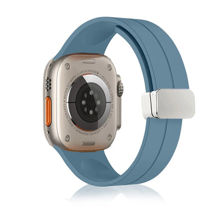 Magnetic Strap For Apple watch ultra 2 band 49mm Silicone Bracelet iWatch Series 9 7 8 6 5 4 3 se 44mm 45mm 40mm 41mm 42mm 38mm