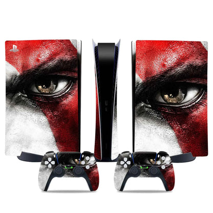 God war PS5 digital edition Skin Sticker Decal Cover for PS5 digital Console and 2 Controllers PS5 Skin Sticker