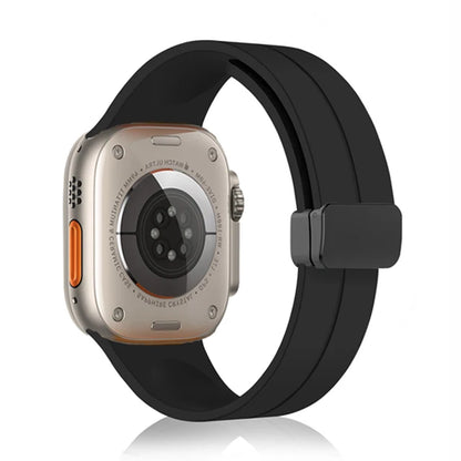 Magnetic Strap For Apple watch ultra 2 band 49mm Silicone Bracelet iWatch Series 9 7 8 6 5 4 3 se 44mm 45mm 40mm 41mm 42mm 38mm