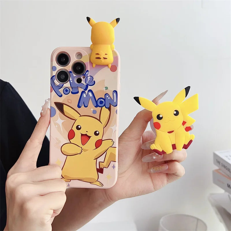 Cute Cartoon Phone Case For iPhone 14 15 13 12 11Pro Max Cartoon Y2K Lovely Anti Fall Cover