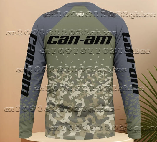 2025Men's And Women's Motorcycle Loose Riding Long Sleeved T-Shirt Summer Hot Selling Breathable Quick Drying Long Sleeved Shirt