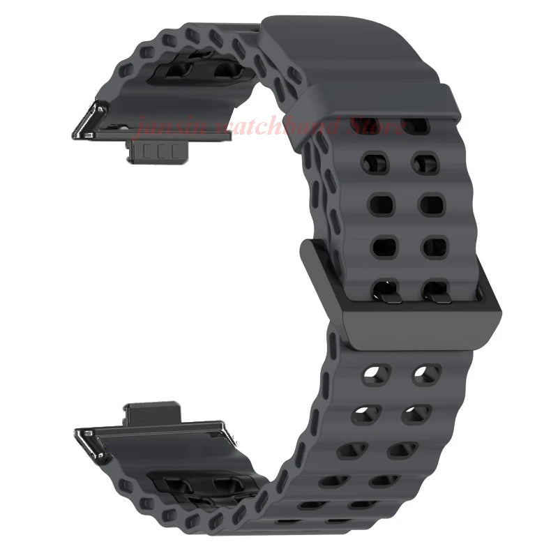 Sports Silicone Strap For Huawei Watch Fit 4 Pro Band Breathable Replacement Bracelet Correa For Huawei Fit3 Fit4 Accessories
