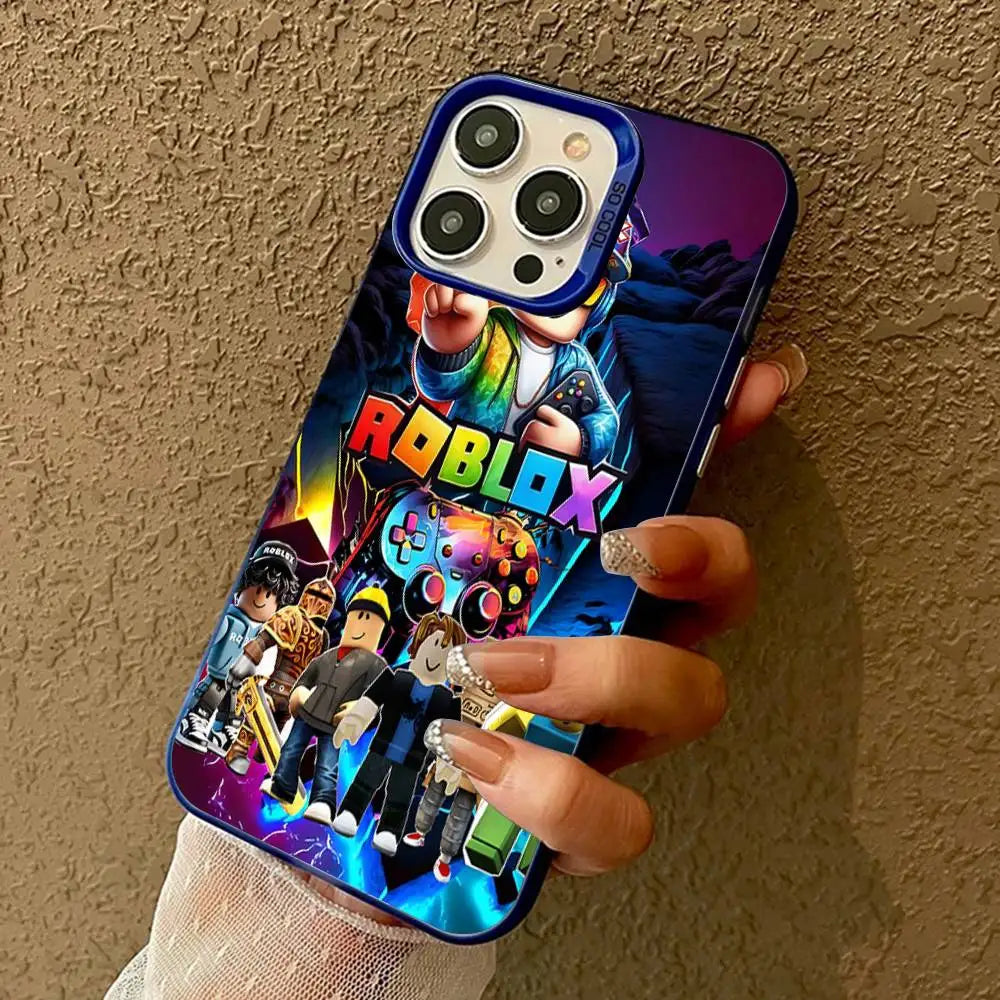 Roblox-Inspired Phone Case for iPhone 11–17 Pro Max and Plus