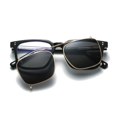 Driver Goggles Fashion Polarized Sunglasses Trend Outing Sunglasses Set Glasses Shading Street Shooting Sunglasses for Men