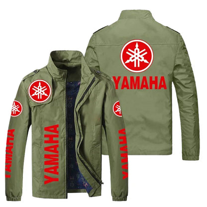 Motorcycle Jacket Yamaha Jacket 2026 Summer new Outdoor Motocross Sweatshirt Oversized Yamaha Clothing Men's Biker Jacket Coats