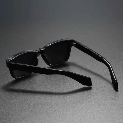 New Retro Thick Frame Square Sunglasses Men Women Popular Brand CP-inner Pin Insert Sun Glasses Polarized Lens Glasses