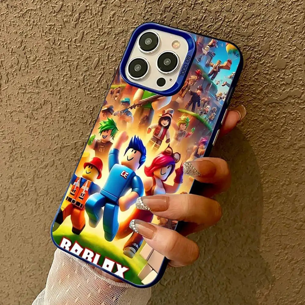 Roblox-Inspired Phone Case for iPhone 11–17 Pro Max and Plus