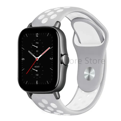 20mm 22mm Bracelet for Amazfit strap Silicone GTS/2/2e/GTS2 Mini/GTR 42mm/47mm/GTR2/2e/stratos 2/3 Sport Watch band Amazfit bip