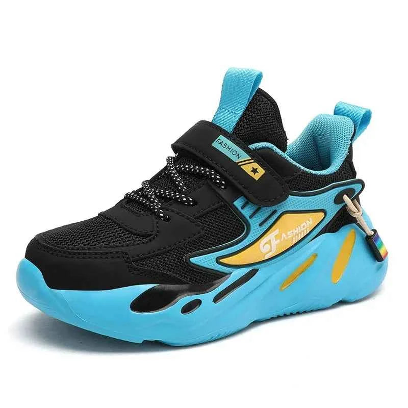 Children Sneakers for Boys Mesh Breathable Running Sports Shoes Kids Girls Flat Casual Shoes Big Size 40