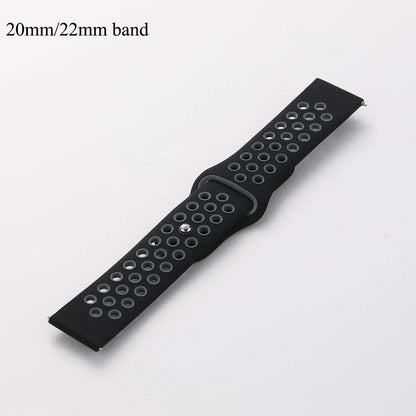 20mm 22mm Bracelet for Amazfit strap Silicone GTS/2/2e/GTS2 Mini/GTR 42mm/47mm/GTR2/2e/stratos 2/3 Sport Watch band Amazfit bip