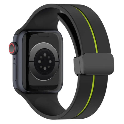 Magnetic Strap For Apple watch ultra 2 band 49mm Silicone Bracelet iWatch Series 9 7 8 6 5 4 3 se 44mm 45mm 40mm 41mm 42mm 38mm