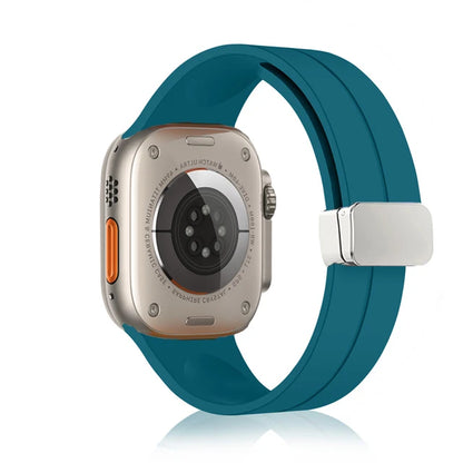 Magnetic Strap For Apple watch ultra 2 band 49mm Silicone Bracelet iWatch Series 9 7 8 6 5 4 3 se 44mm 45mm 40mm 41mm 42mm 38mm