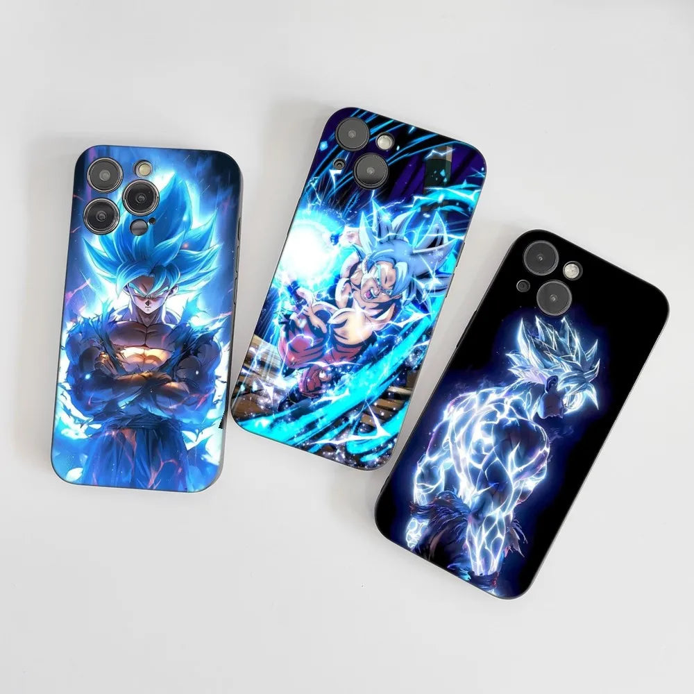 Anime Phone Case Silicone Soft For IPhone 16 15 14 13 12 11 Plus Pro Max Plus