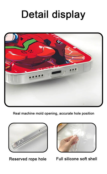 Levi Attack On Titan Anime Phone Case For iPhone 11 12 Mini 13 14 Pro Max Transparent Shell
