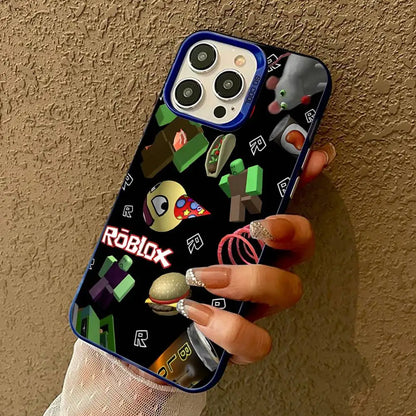 Roblox-Inspired Phone Case for iPhone 11–17 Pro Max and Plus