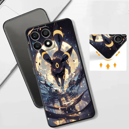 Case for Huawei Honor X8 X8a 90 Pro X9a 8X 70 X7 Magic5 X6 X6a P30 P20 Lite P40 Soft Funda Phone Cover Anime Pokemon G-Gengar