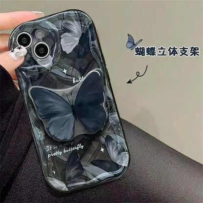 Butterfly Bracelet Chain Case For For OPPO Reno 7 4G 11 Pro 11F A60 A78 A58 A38 A18 A98 A79 A17 A16 A57 A15 A74 A96 A52 Cover