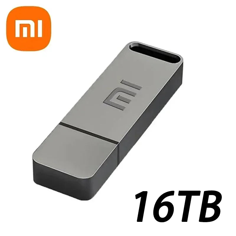 Flash Drive USB3.2 High Speed Transfer Metal Type C U Flash SSD Portable Mini Flash Drive Memory Waterproof U Drive