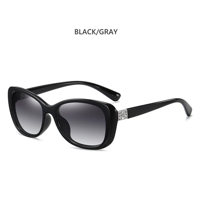New Luxury Brand Diamond Gradient lens Sunglasses Women Polarized Glasses Driving Anti-glare Sun Glasses oculos de sol feminino