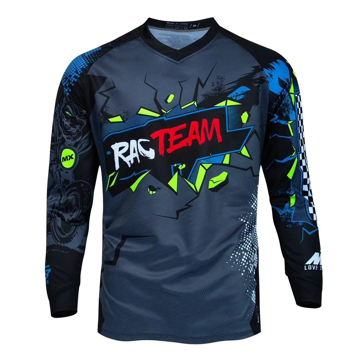 New Downhill Men Mountain Bike Jersey Racing T-Shirt Bicycle Cycling Long Sleeve Sports Shirt Motorsport Motorcycle Motocross