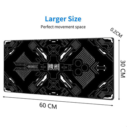 XXL Keyboard Mouse Pad Extra Large Male Gaming Esports Keyboard Pad EVA Laptop Desk Pad Mouse Pad Accessories For Office Game