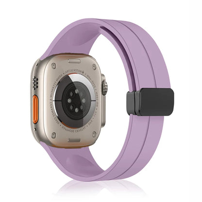 Magnetic Strap For Apple watch ultra 2 band 49mm Silicone Bracelet iWatch Series 9 7 8 6 5 4 3 se 44mm 45mm 40mm 41mm 42mm 38mm