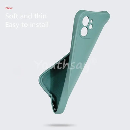 For iPhone 17 Air Case Liquid Silicone Plain Case For iPhone Air Cover TPU Anti-drop Phone Protector For iPhone 17 Pro Max Case