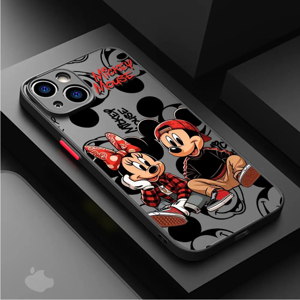 Cartoon Cool Phone Case for Apple iPhone 15 16 Pro XS Max 13 14 Plus XR SE 7 8 12 11 Pro plus Matte