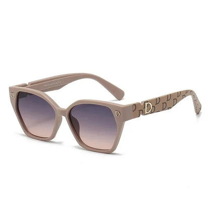 New Fashion Luxury Brand Women Sunglasses For Men Stylish Cateye Female Sun Glasses Trend Shades Glamour Eyewear Jewelry Mask