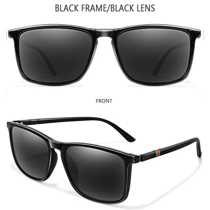 Luxury Square Vintage Polarized Cycling Sunglasses Men Women Fashion Travel Driving Fishing Sun Glasses Male Eyewear UV400