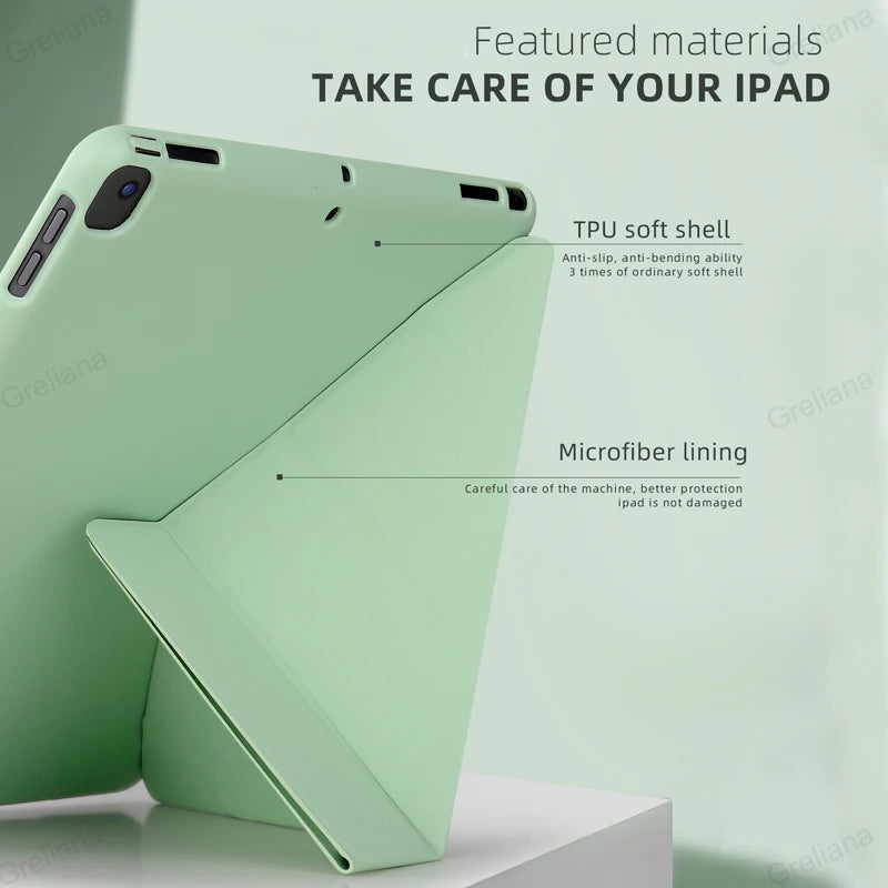 For Ipad Pro 11 case iPad Air 11 11th 11 2025 5th 4th 6th 10.9 Funda iPad 9th 10th 7th 8th Gen Cases Mini 6 7 4 5 10.2 9.7 Cover