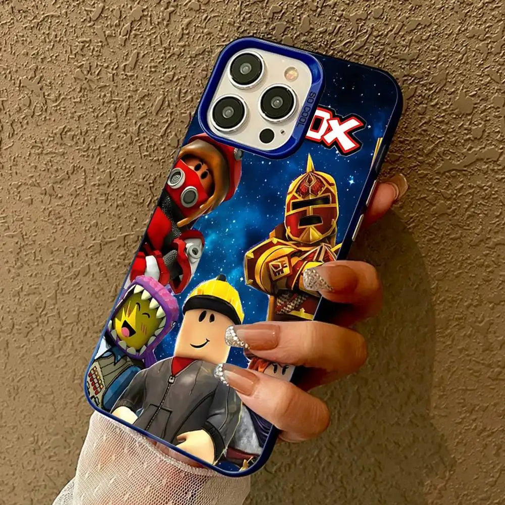 Roblox-Inspired Phone Case for iPhone 11–17 Pro Max and Plus