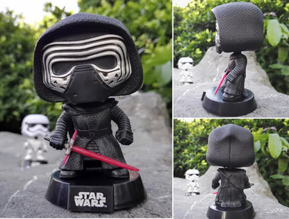 Limit Sale Star War Characters with bobble Head Bob Fett Darth Vader YODA 10cm Vinyl Action Figure Toys