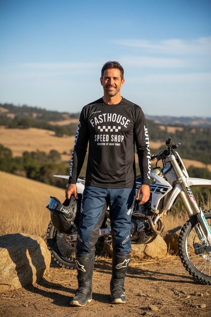 Men's Off-Road Mountain Motocross Downhill MTB Jersey